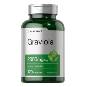 Graviola 2000 Mg Capsulas 120u De Fruta  Horbaach