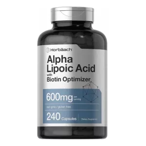 Acido Alfa Lipoico Premium 240 Cápsulas 600mg Eg A85 Sabor Nd – Biogate Argentina