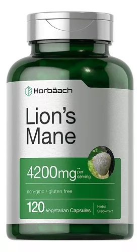Lions Mane 4200 Mg 120 Capsulas Horbaach