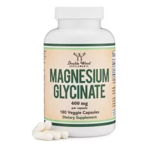 Glicinato De Magnesio 400 Mg 180 Capsulas Doublé Wood – Biogate Argentina