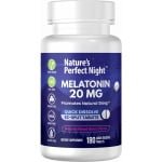 Melatonina Nature's Perfect Night 20 mg 180 Capsulas – Biogate Argentina