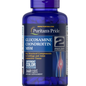 Suplemento Calmante Para Las Articulaciones Glocosamina Condroitina y Msm