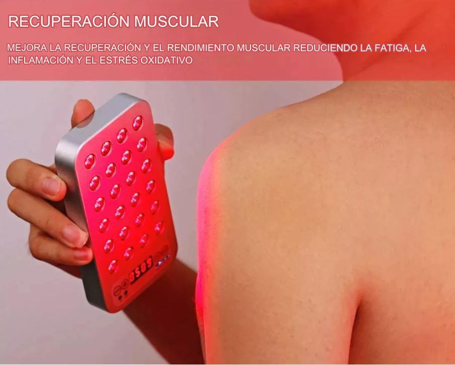 Mini Lámpara De Terapia De Luz Portátil Roja E Infrarroja Led - Imagen 5