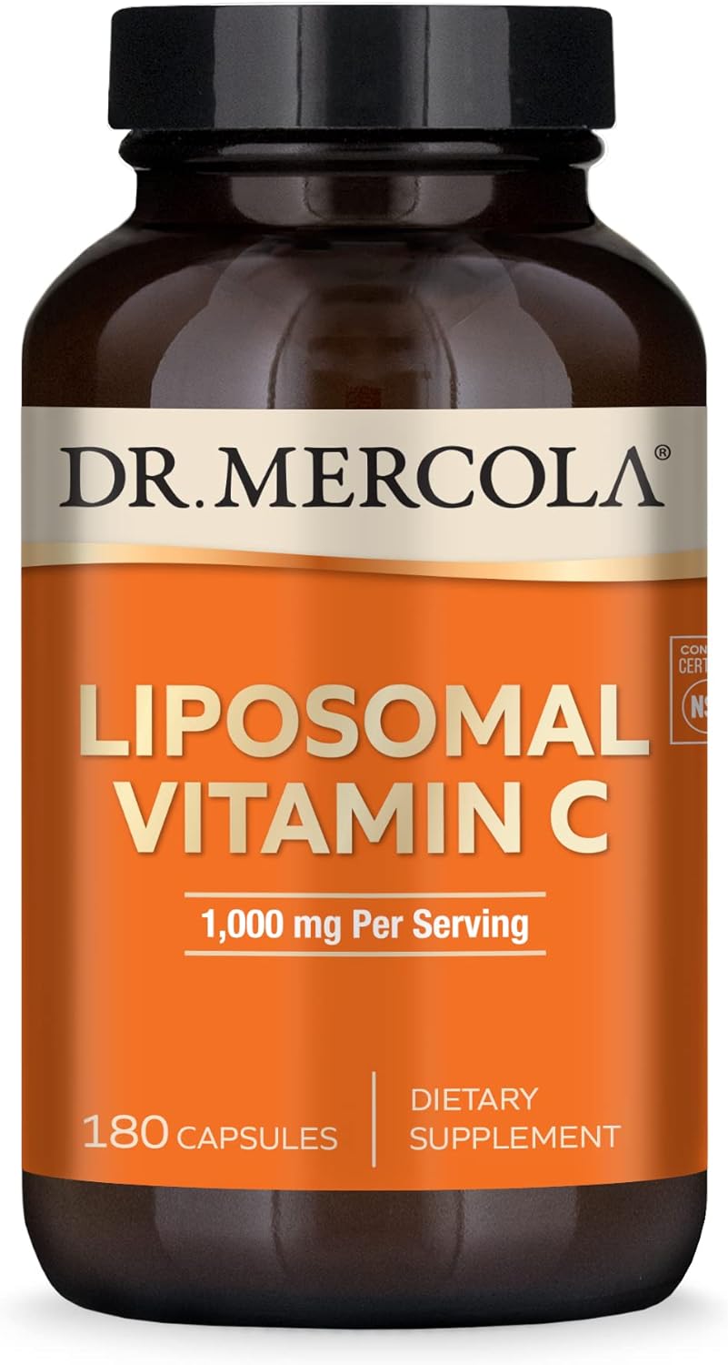 Dr. Mercola Vitamina Liposómal C 1000 Mg 180 cápsulas – Biogate Argentina