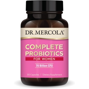 Dr. Mercola Probióticos Completos Para Mujeres 70 Mil Millones De Ufc 30 Capsulas
