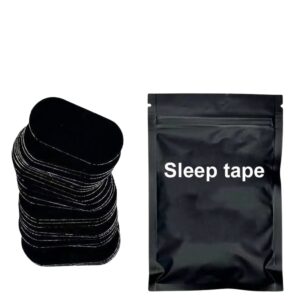 Cinta Adhesiva Para Dormir Negra Sleep Tape