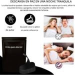 Cinta Adhesiva Para Dormir Negra Sleep Tape – Biogate Argentina