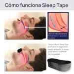 Cinta Adhesiva Para Dormir Negra Sleep Tape – Biogate Argentina