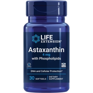 Suplemento Astaxanthin Life Extension 4 Mg 30C