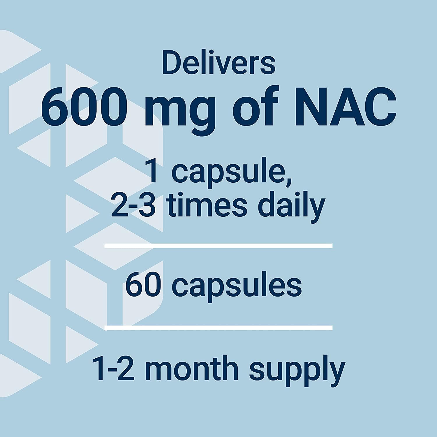 Suplemento N-Acetyl L-Cysteine Life Extension 600 Mg 60C - Imagen 4