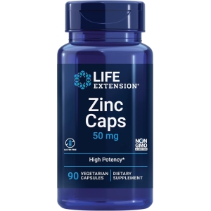 Suplemento Zinc Apoyo Inmunológico Life Extensión 50 Mg 90 capsulas