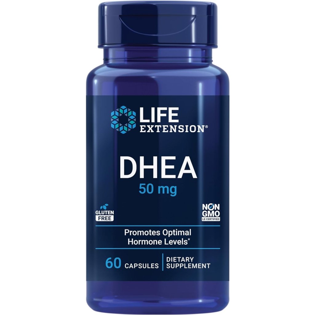 Suplemento DHEA Life Extensión 50 Mg 60C – Biogate Argentina