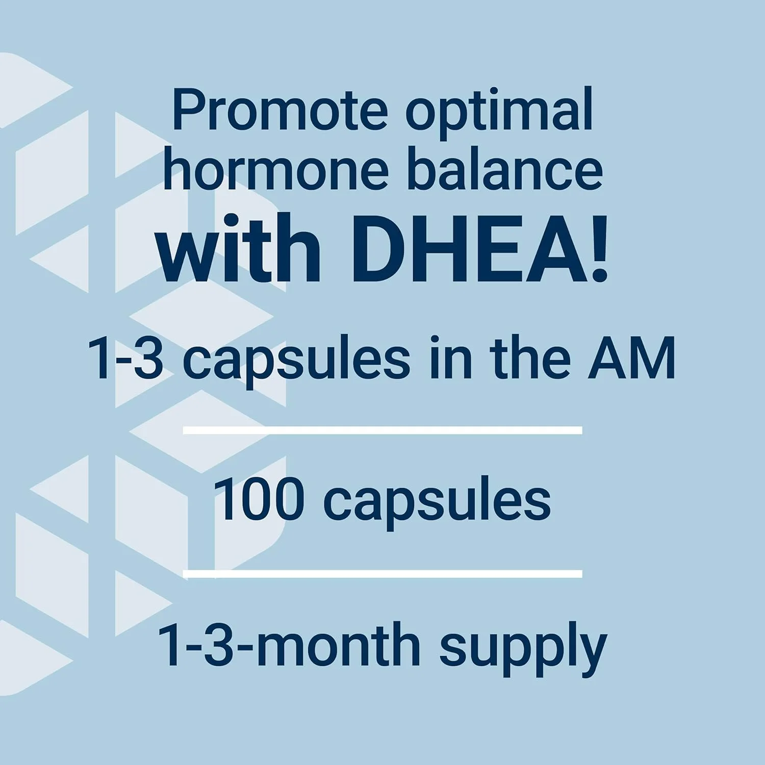 Suplemento DHEA Life Extensión 25 Mg 100C – Biogate Argentina