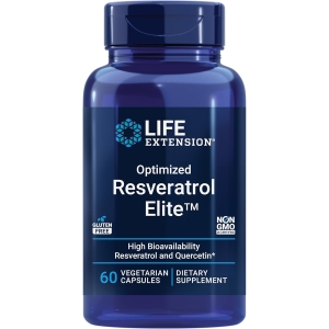 Suplemento Resveratrol Elite Optimizado Life Extensión 60C