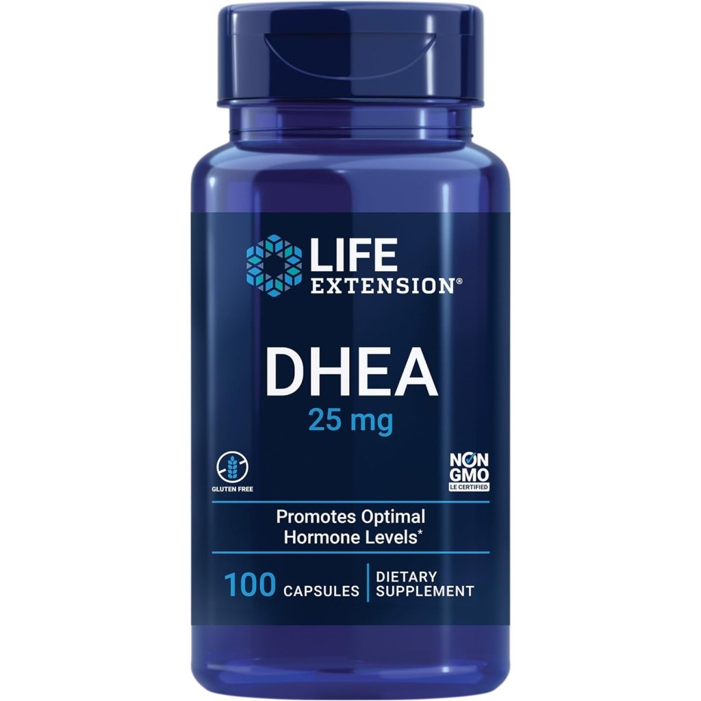 Suplemento DHEA Life Extensión 25 Mg 100C – Biogate Argentina
