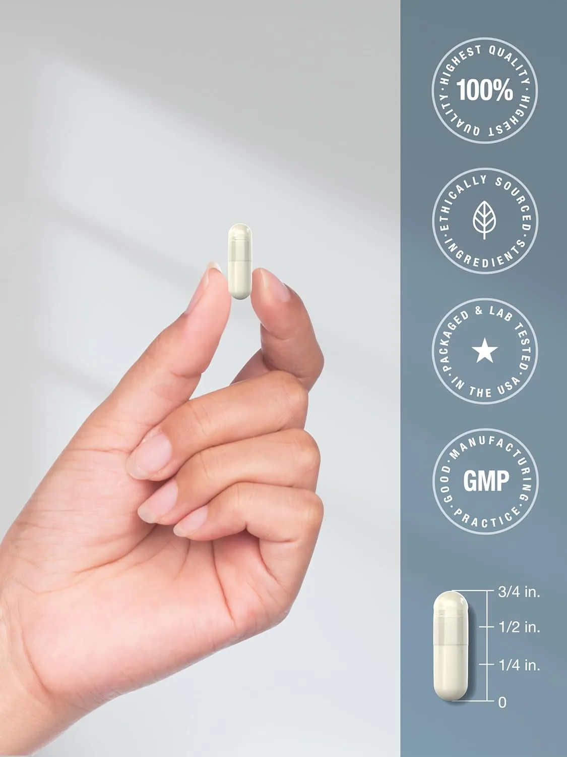 Suplemento Folato De Metilo 5-MTHF 1000 Mcg 200 Capsulas – Biogate Argentina