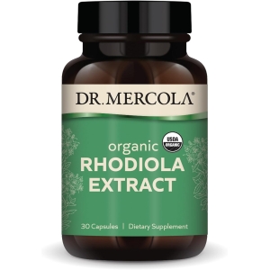 Dr. Mercola Extracto De Rodhiola Orgánica 30 Capsulas