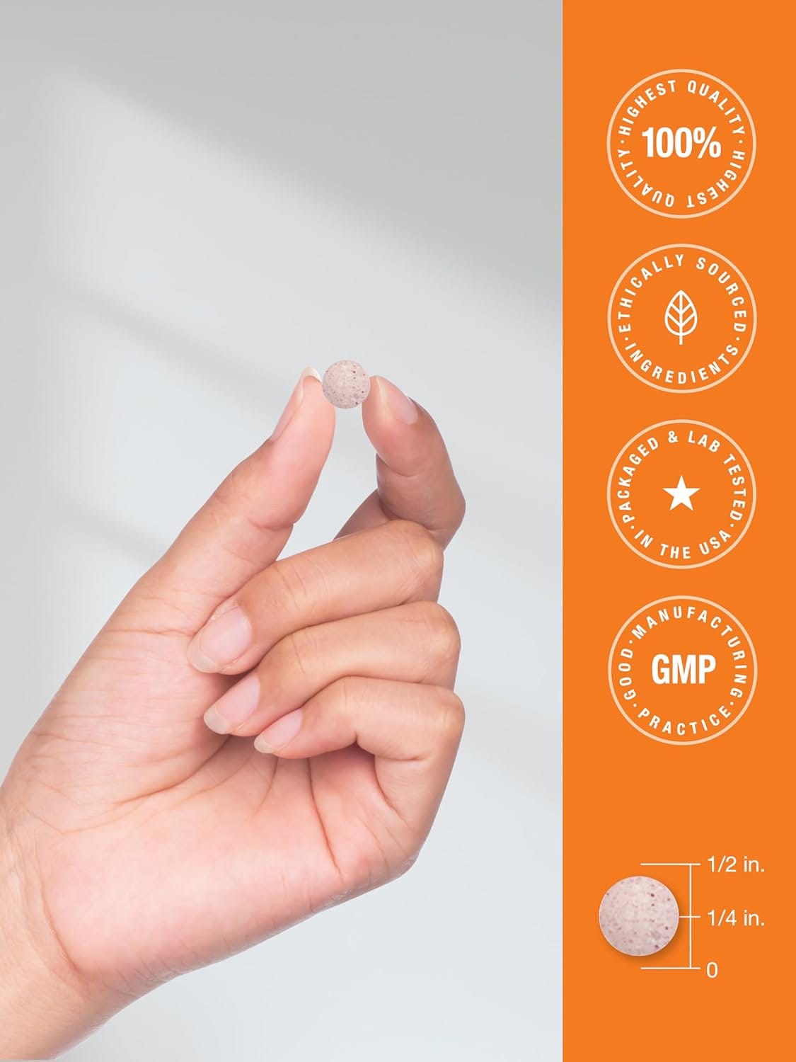 Suplemento Vitamina B12 Sublingual 1000 mcg 400 Capsulas Horbaach - Imagen 6