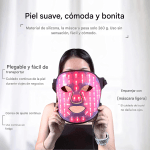 Máscara De Terapia Luz Led Roja E Infrarroja Belleza Y Salud – Biogate Argentina