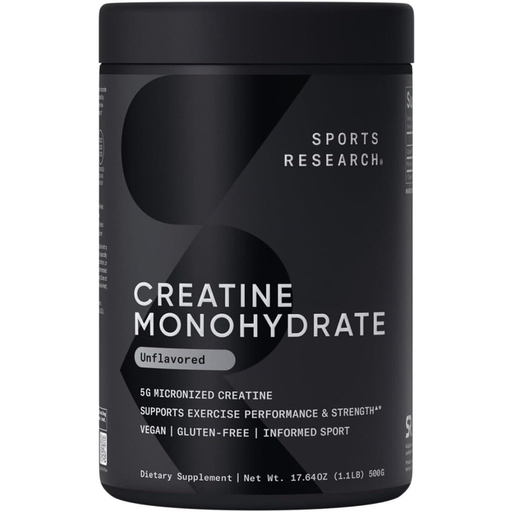 Monohidrato De Creatina 500 Mg Sports Research – Biogate Argentina