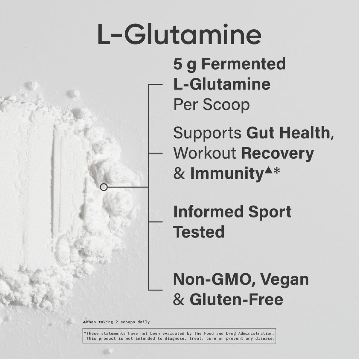 L-Glutamina 500 G 100 Porciones Sports Research – Biogate Argentina