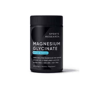 Glicinato De Magnesio 160 Mg 120 Capsulas Sports Research