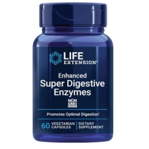 Enzimas Superdigestivas 140 Mg 60 Capsulas Life Extension