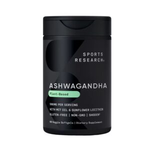 Ashwagandha 500 Mg 60 Capsulas Sports Research