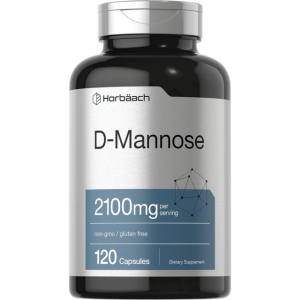 Suplemento D-Mannose Horbaach 2100 Mg 120 Capsulas