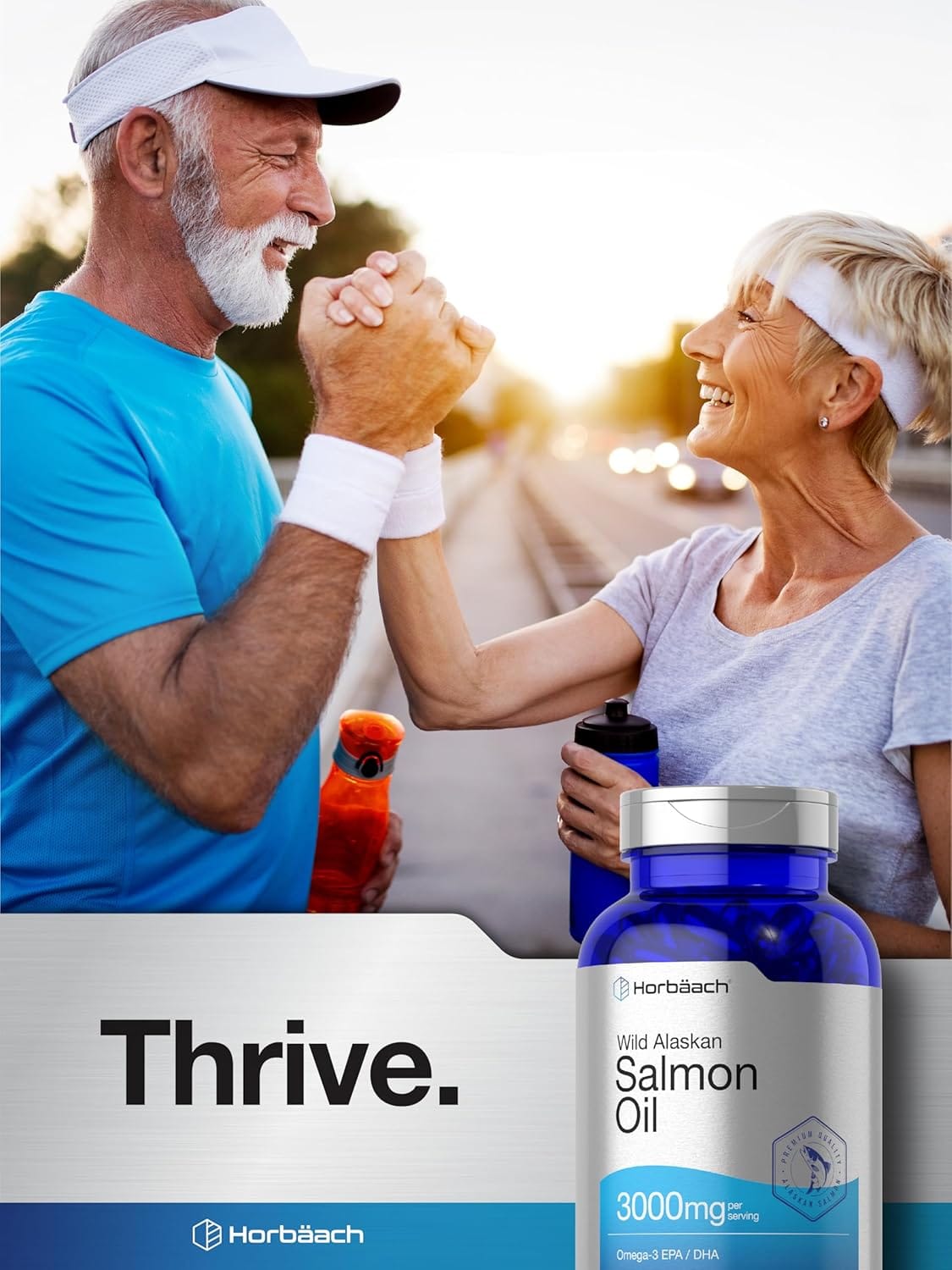 Suplemento Aceite De Salmon Horbaach 3000 Mg 180 Capsulas - Imagen 2