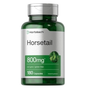 Horsetail Hierbas De Cola De Caballo 800 Mg 180 Capsulas Horbaach