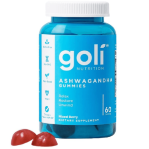 Suplemento 60 Gomitas Goli Ashwagandha Y Vitamina D Ksm-66