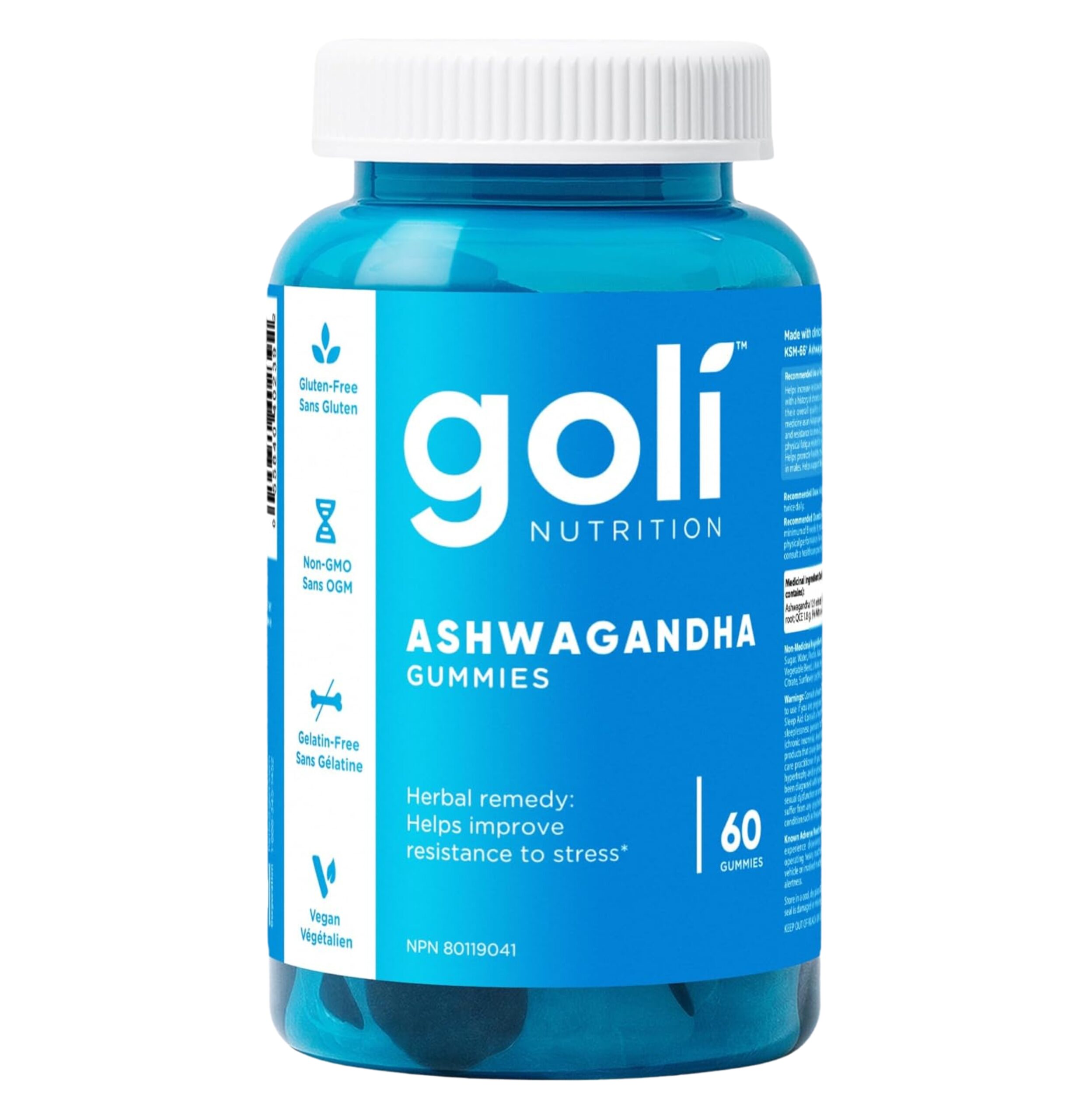 Suplemento 60 Gomitas Goli Ashwagandha Y Vitamina D Ksm-66 – Biogate Argentina