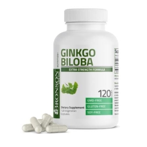 Ginkgo Biloba Bronson 120 Capsulas