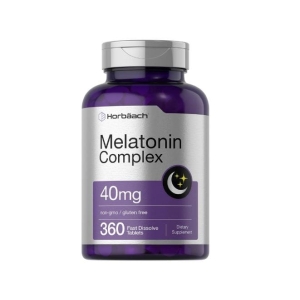 Melatonina Horbaach Suplemento 40 Mg 360 Capsulas
