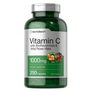 Suplemento Vitamina C 1000 Mg Horbaach 250 Capsulas