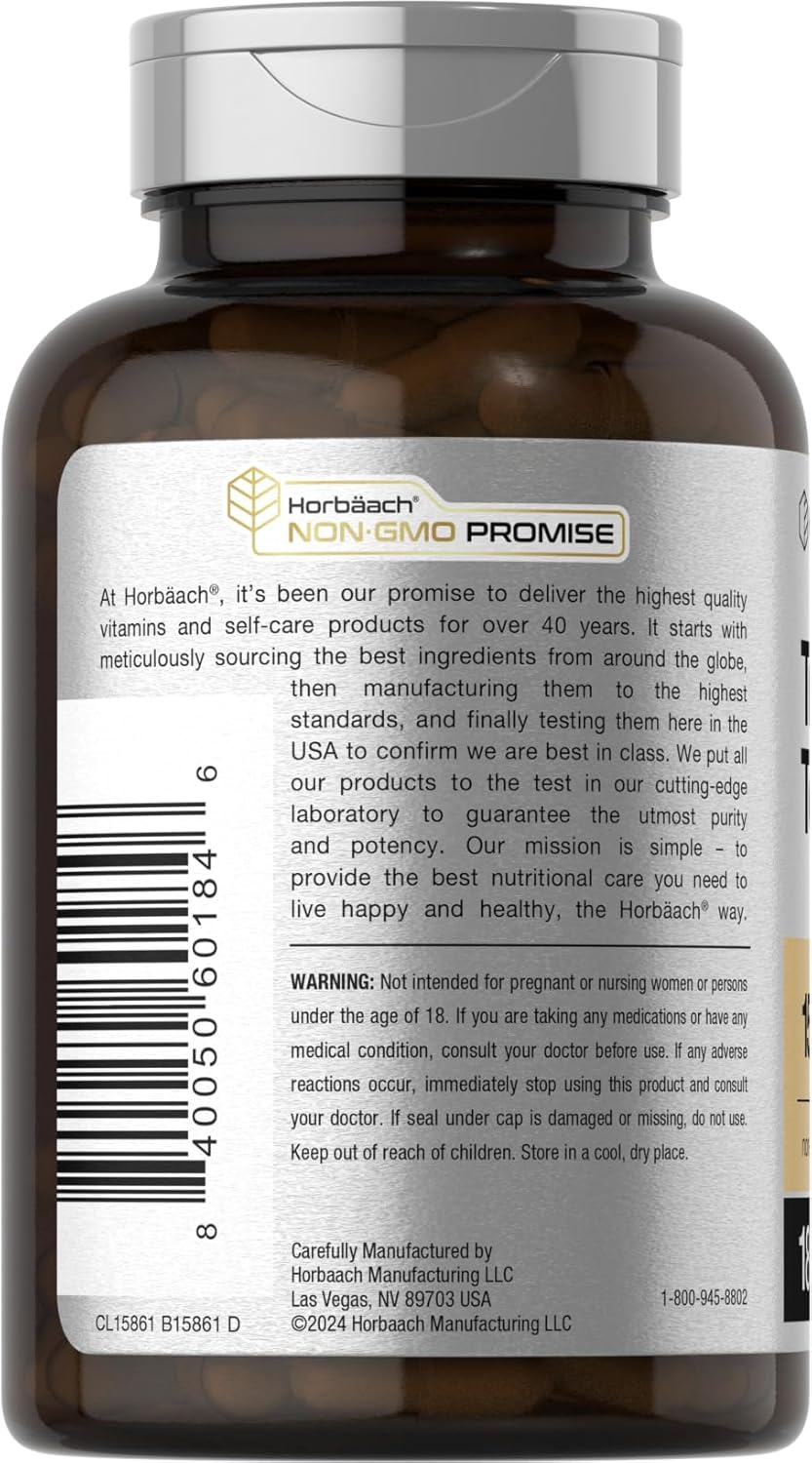 Tribulus Terrestris 15.000 mg 180 Capsulas Horbaach – Biogate Argentina