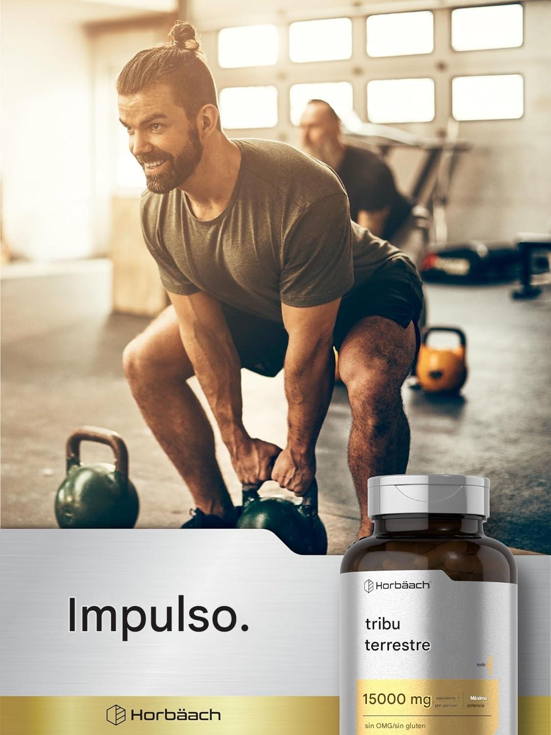 Tribulus Terrestris 15.000 mg 180 Capsulas Horbaach – Biogate Argentina