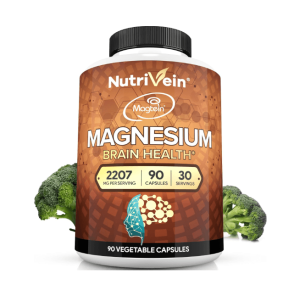 Suplemento L-treonato De Magnesio Nutrivein 2207 Mg 90 Capsulas