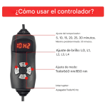 Cuello De Terapia Led Luz Roja E Infrarroja Portátil – Biogate Argentina