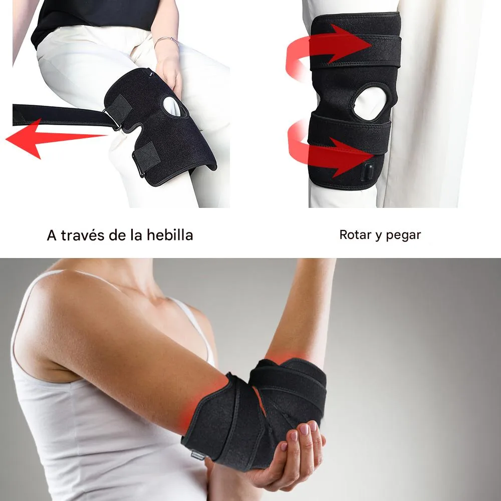 Rodillera de Terapia de luz Roja e Infrarroja 660nm y 850nm – Biogate Argentina