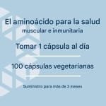 L-Glutamina 500 mg 100 capsulas Life Extension – Biogate Argentina