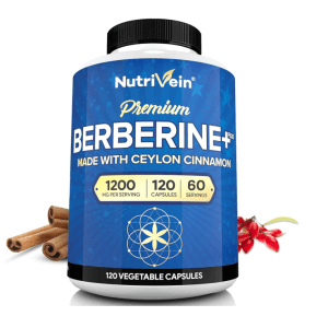 Nutrivein Berberina HCL Premium 1200 mg 120 cápsulas