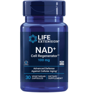 Regenerador Celular NAD+ 100 Mg 30 Capsulas Life Extension