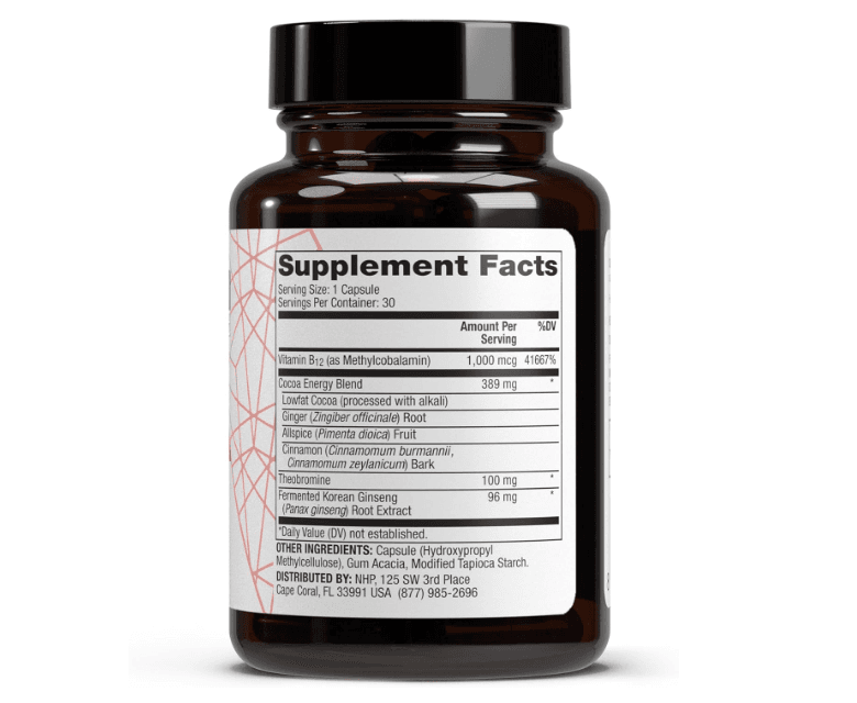 Pure Power Energy Boost Ginseng + B12 30 Cápsulas Dr. Mercola - Imagen 2