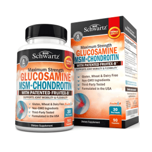 Glucosamina - MSM + Condroitina MSM con cúrcuma 90 capsulas
