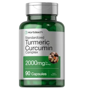 Curcumina de Cúrcuma con Pimienta negra 2000 mg 90 cápsulas Horbaach – Biogate Argentina