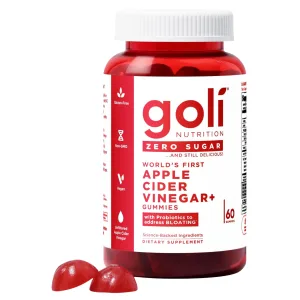 Goli Gomitas de Vinagre de Sidra de Manzana sin azúcar 60 unidades – Biogate Argentina
