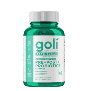 Gomitas Goli Cero Azucar Pre Post Probióticos 60 Unidades