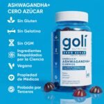 Goli Ashwagandha sin azúcar y vitamina D, maca, gomitas de L-teanina 60 unidades – Biogate Argentina